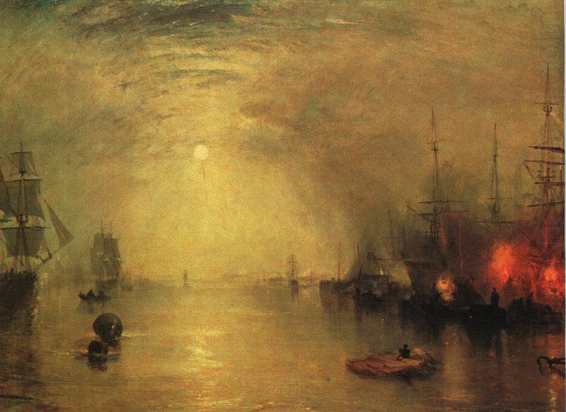 Keelman Heaving in Coals by Night, Joseph Mallord William Turner